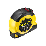 Stanley STHT36803-0, ruleta tylon cu dubla blocare 5m, acoperire Tylon, maner ergonomic, 5m x 19mm, blister