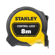 Stanley STHT37232-0, Ruleta 8m CONTROL-LOCK™, BladeArmor®, protectie din cauciuc, frana de deget, magnet detasabil, rupere la 3.5m, tru-zero, 8m x 25mm
