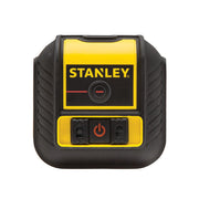 Stanley STHT77502-1, nivela laser cross 90, cu linie in cruce + un fascicul 90 grade, lumina rosie, auto-nivelare, prindere cu clema, QuickLink, raza actiune 12m, include 2 baterii AA, clema si husa