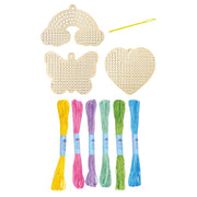 Cumpara acum Set creativ broderie: Inima, fluture, curcubeu, Pebaro STICK1 de la Mesterul Minune