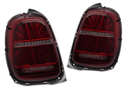 STOPURI LED RED SMOKE petru MINI COOPER F55 F56 F57 14-17 6-PIN - LDMC13