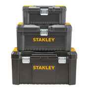 Stanley STST1-75515, essential, cutie pentru scule cu doua organizatoare pe capac si tava detasabila, inchizatoare metalica, 7.60 litri, (12.5 inch) 320x188x132mm