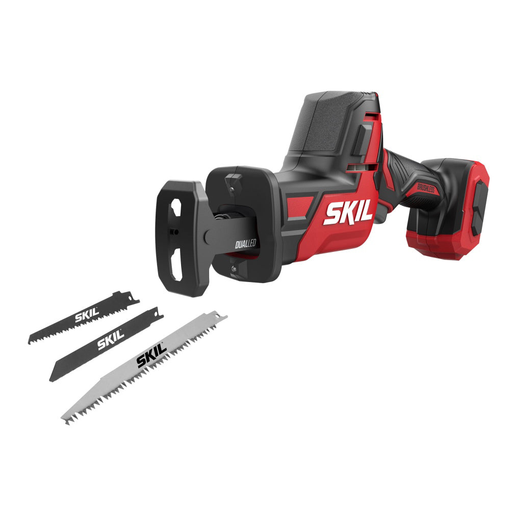 Cumpara acum 3475 CA Fierastrau sabie compact Brushless, 3000 /min, 3x panze de de la Mesterul Minune