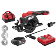 SKIL 3540 DA Mini fierastrau cu acumulator „Compact brushless“, turatie 6000 /min, 3 discuri de schimb si geanta de transport, acumulator si incarcator