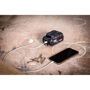 SKIL 3540 DA Mini fierastrau cu acumulator „Compact brushless“, turatie 6000 /min, 3 discuri de schimb si geanta de transport, acumulator si incarcator