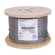 Sârmă împletitǎ din oțel zincat NEXON 3mm, 28 lițe, 200m, 550kg