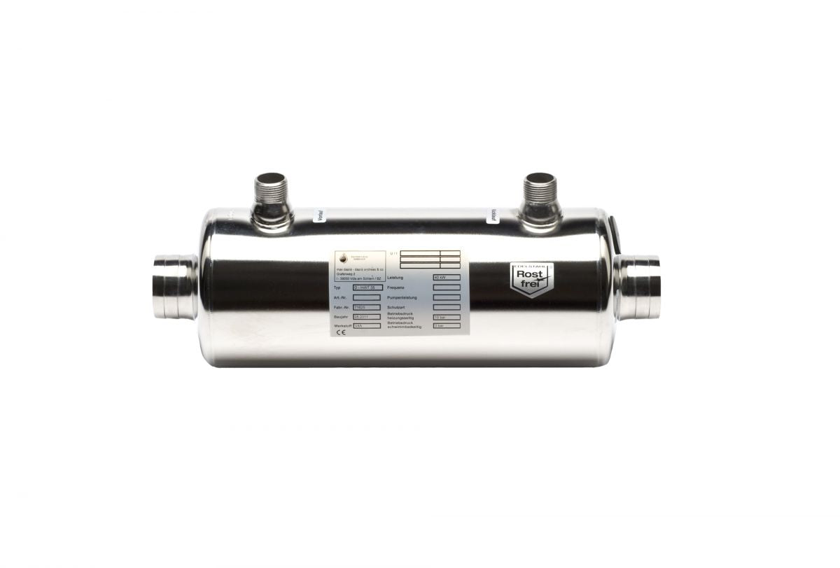 Schimbator de caldura standard D-HWT 35, 42 kW otel inoxidabil AISI 316