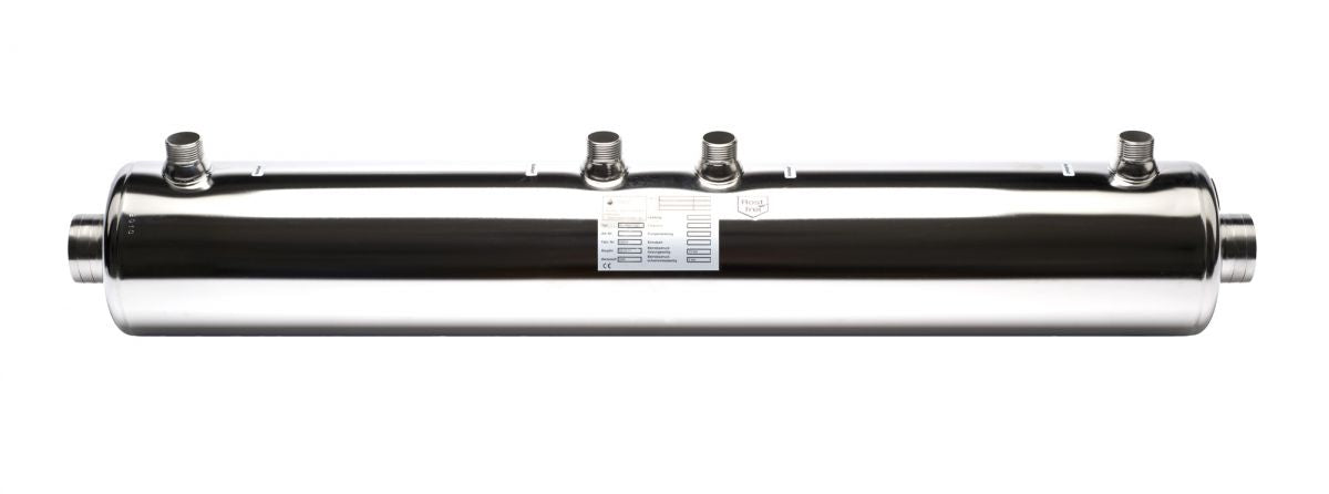 Schimbator de caldura standard D-HWT 122, 175 kW otel inoxidabil AISI 316