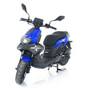 Cumpara Scuter Rotakt Adventure Albastru-Gri 49 cmc, 2.2kW, Euro 5, Benzină, Viteză Maximă 45km/h de la Mesterul Minune