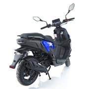 Cumpara Scuter Rotakt Adventure Albastru-Gri 49 cmc, 2.2kW, Euro 5, Benzină, Viteză Maximă 45km/h de la Mesterul Minune