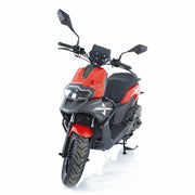 Cumpara Scuter benzina 49cc Rotakt Adventure rosu-gri, 2.2kW, Euro 5, viteză maximă 45km/h de la Mesterul Minune