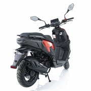 Cumpara Scuter benzina 49cc Rotakt Adventure rosu-gri, 2.2kW, Euro 5, viteză maximă 45km/h de la Mesterul Minune