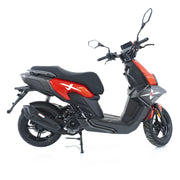 Cumpara Scuter benzina 49cc Rotakt Adventure rosu-gri, 2.2kW, Euro 5, viteză maximă 45km/h de la Mesterul Minune
