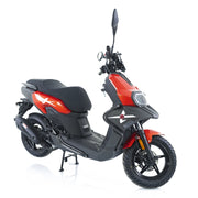 Cumpara Scuter benzina 49cc Rotakt Adventure rosu-gri, 2.2kW, Euro 5, viteză maximă 45km/h de la Mesterul Minune