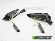 Semnalizari Fata GLOSSY BLACK LED pentru VESPA SPRINT / PRIMAVERA 150c - MKPV02