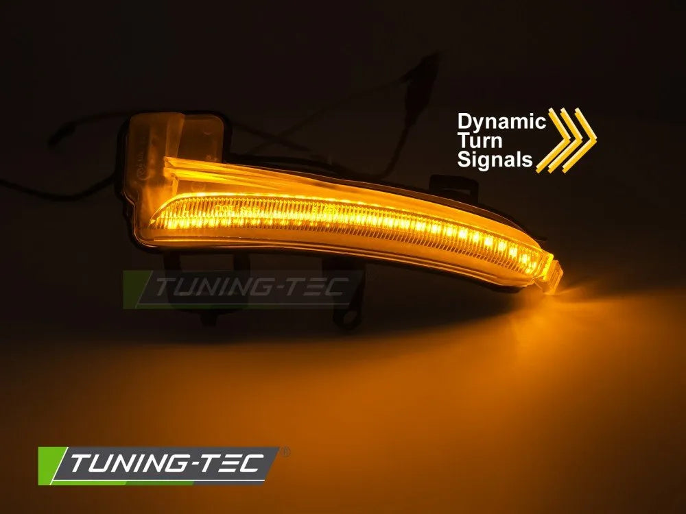 Semnalizari oglinda WHITE LED SEQ pentru SKODA SUPERB III 15-18 - KBSK04