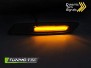 Semnalizatoare CARBON SMOKE LED pentru BMW F10/F11 10-13 - KBBM56