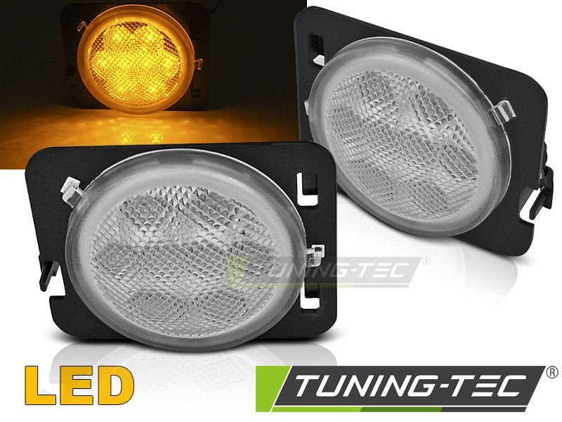Semnalizatoare LED CHROME CHRYSLER JEEP WRANGLER JK 07-18 - KBCH01