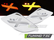 Semnalizatoare LED CROM pentru VESPA GTS / GTV 300cc - MKTV06