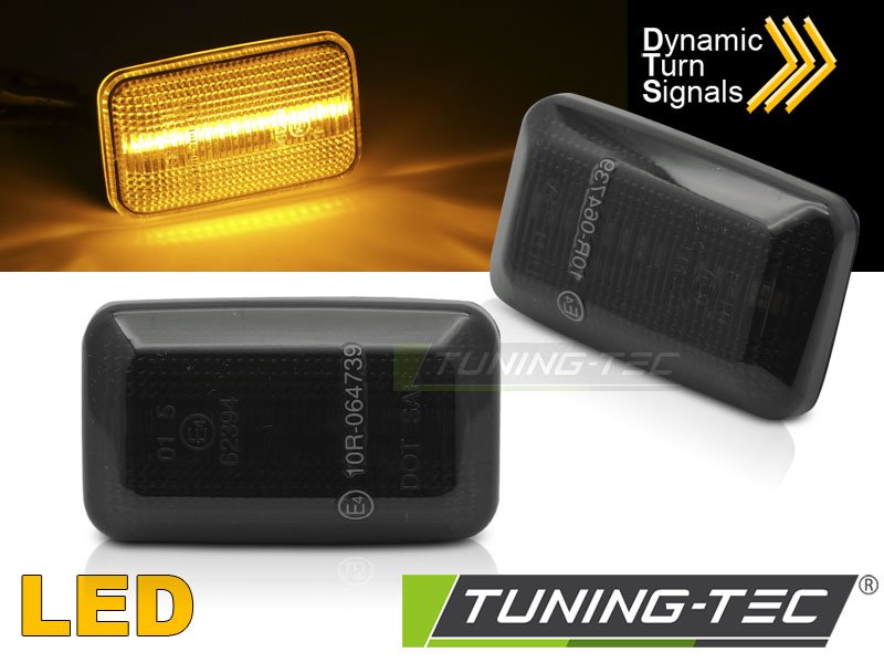 Semnalizatoare LED SMOKE SEQ pentru AUDI 100 / 200 / A6 / 80 - KBAU29