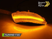 Semnalizatoare WHITE LED Tuning-Tec pentru RENAULT CLIO IV 12-16 - KBRE11