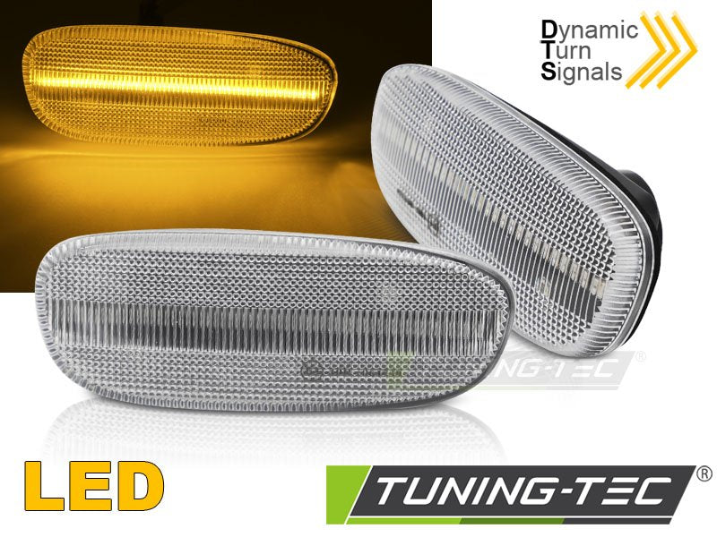 Semnalizatoare WHITE LED pentru SUBARU IMPREZA 93-00 - KBSU05