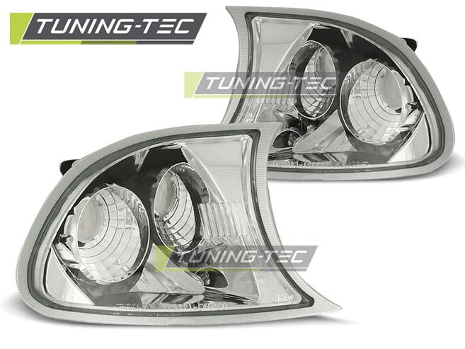 Semnalizatoare cromata fata pentru BMW E46 Coupe 01-03 Tuning-Tec - KPBM12