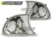 Semnalizatoare cromata fata pentru BMW E46 Coupe 01-03 Tuning-Tec - KPBM12