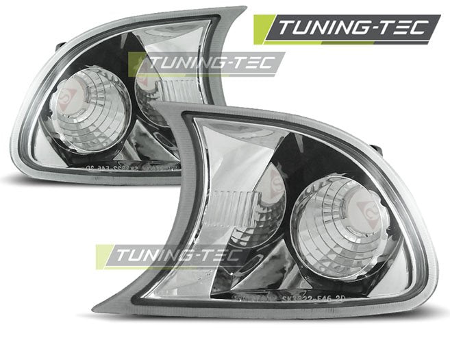 Semnalizatoare cromata fata pentru BMW E46 Coupe 01-03 Tuning-Tec - KPBM21