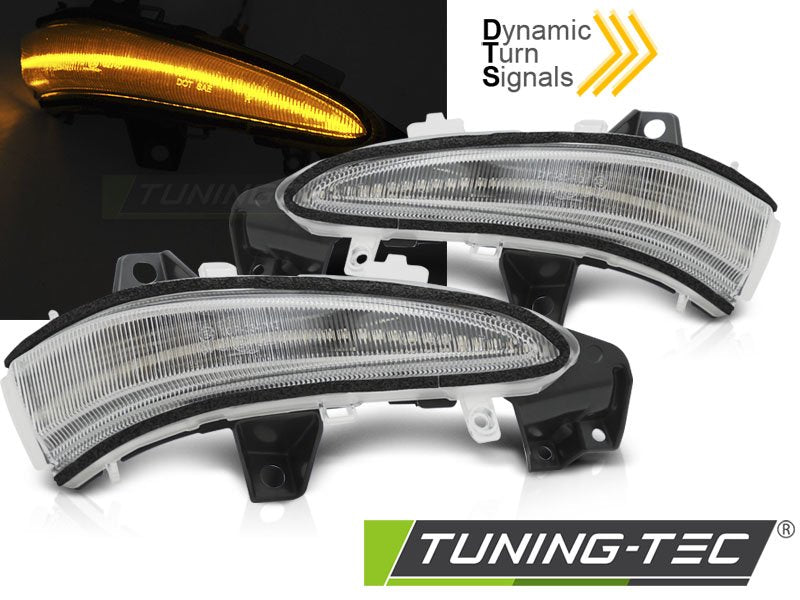 Semnalizatoare in oglinda LED WHITE pentru LEXUS RX III 09-15 - KBLE05