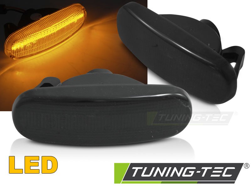 Semnalizatoare laterale SMOKE LED SEQ pentru FIAT PUNTO / PANDA / ... - KBFI04