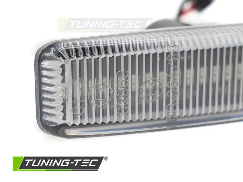 Semnalizatoare laterale WHITE LED SEQ pentru BMW E39 95-03 - KBBM64