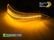 Semnalizatoare laterale WHITE LED oglinda pentru TOYOTA YARIS 11-19 - KBTO10