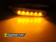 Semnalizatoare laterale cu LED CHROM BMW E46 09.01-03.05 - KBBM30