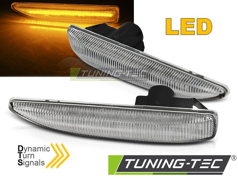 Semnalizatoare laterale cu LED WHITE BMW E65 / E66 / E67 - KBBM41