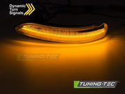 Semnalizatoare oglinda SMOKE LED SEQ pentru MERCEDES W211/C219/W221 - KBME13