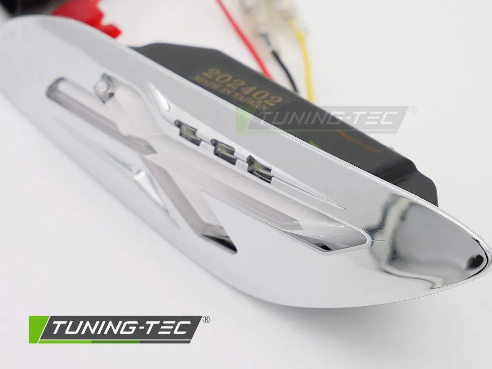 Semnalizatoare spate CROM LED pentru VESPA SPRINT / PRIMAVERA 150cc - MKTV03