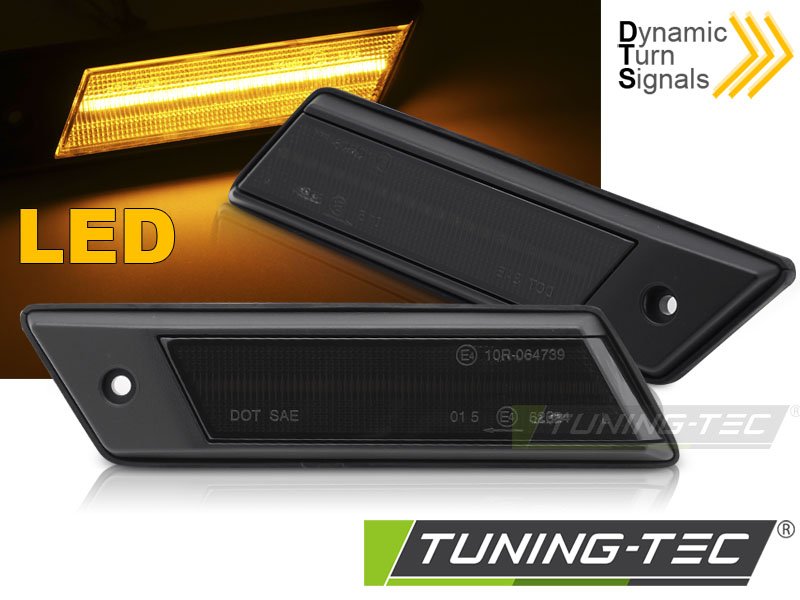 Semnalizatore laterale SMOKE LED pentru BMW E30/E28/E24/E23 - KBBM60