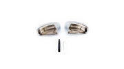Set capace oglinzi Audi TT 8J, finisaj argintiu mat - AM-MCOAU0012