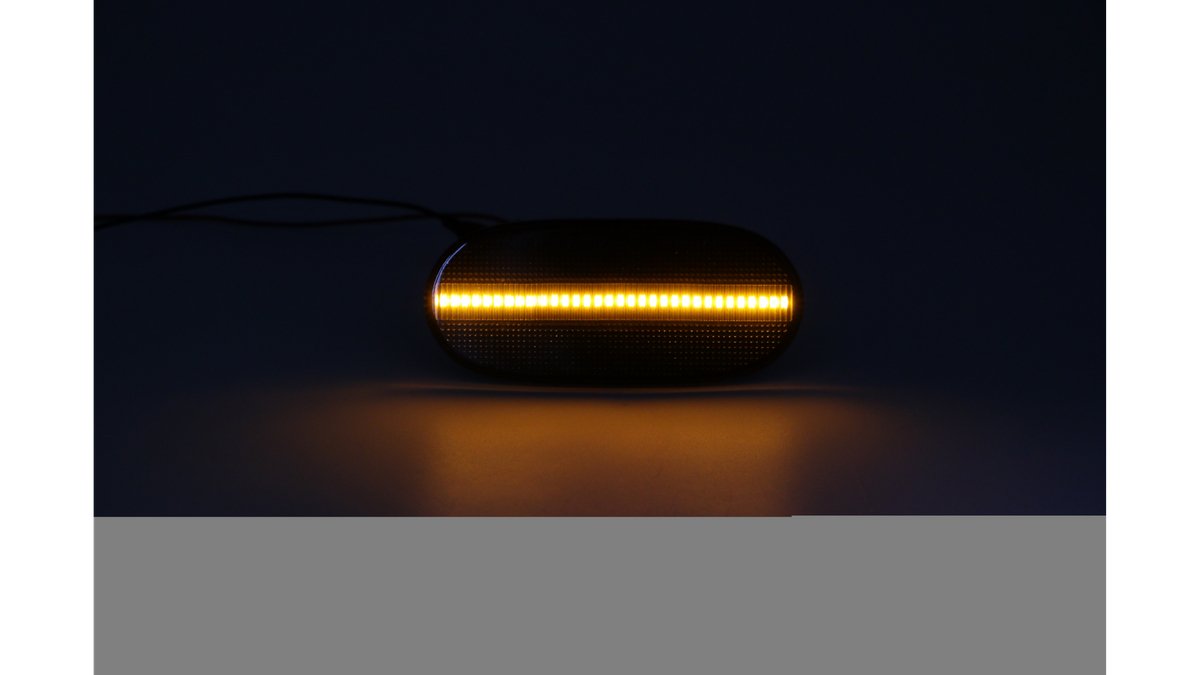 Set semnalizatoare LED negre fumurii pentru Mercedes-Benz Sprinter W906 si VW Crafter - AM-SINWW0004