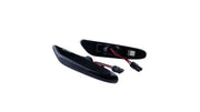 Set semnalizatoare laterale dinamice LED negre BMW Seria 3 E90 E91 - AM-SINBM0002