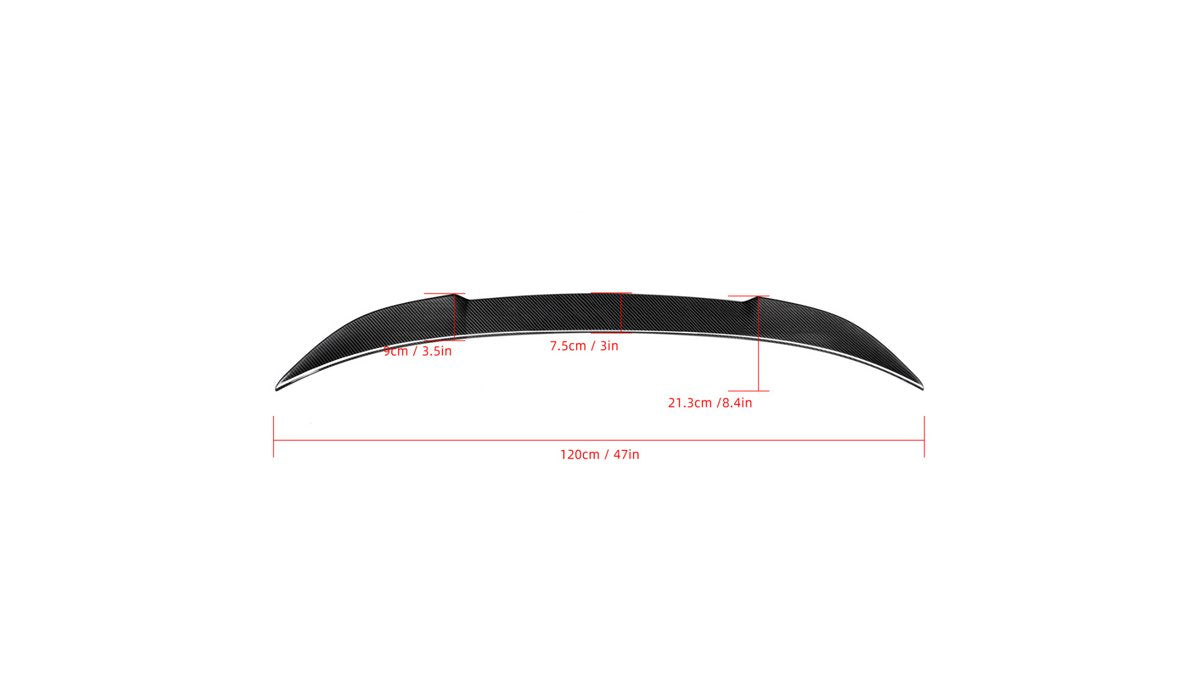 Spoiler fata BMW Seria 4 F82 M-Pack tip lip carbon look - AM-TSPBM0276