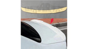 Spoiler lip portbagaj Audi A4 B9, negru lucios (Gloss Black) - AM-TSPAU0029