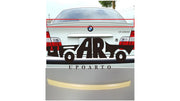 Spoiler lip portbagaj BMW Seria 3 E46, negru lucios (Gloss Black) - AM-TSPBM0019