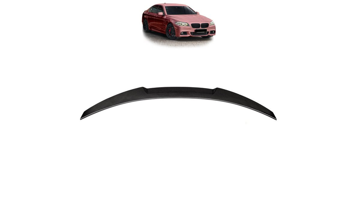 Spoiler lip portbagaj BMW Seria 5 F10 look carbon - AM-TSPBM0238