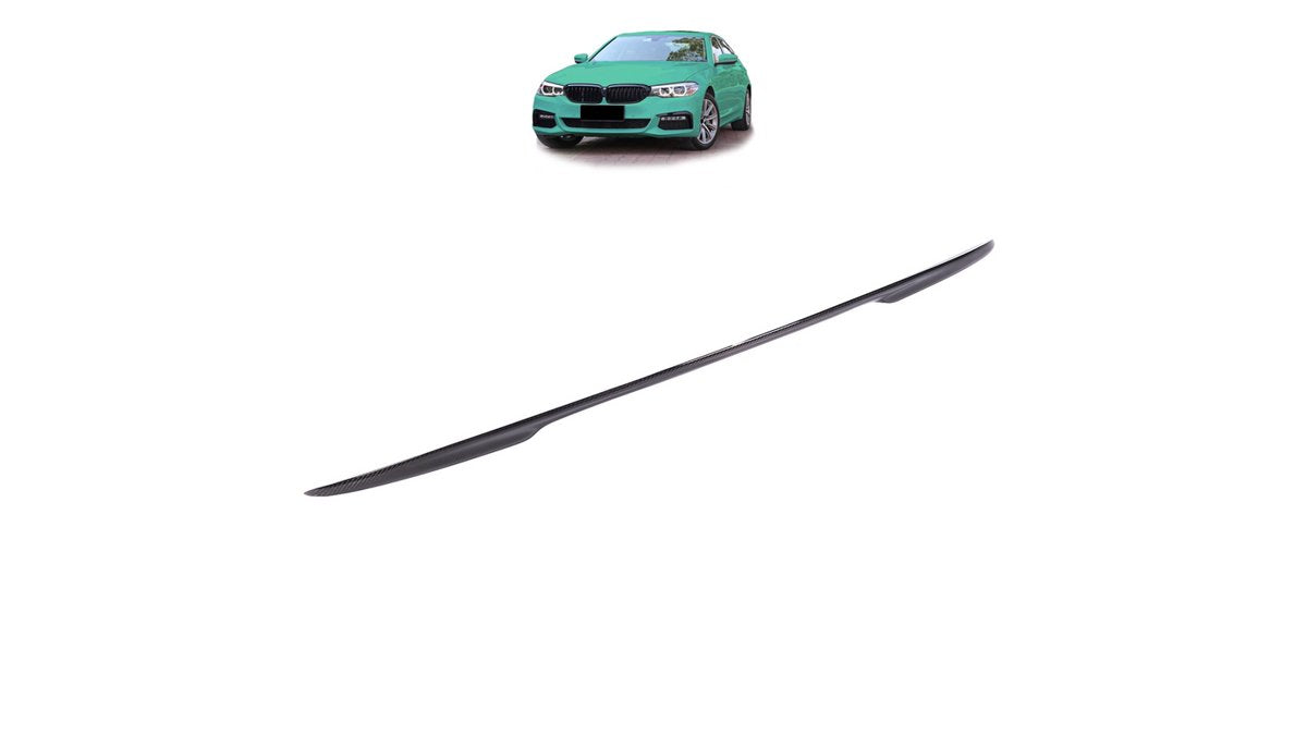Spoiler lip portbagaj BMW Seria 5 G30 F90 look carbon - AM-TSPBM0291