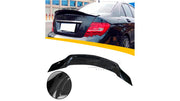 Spoiler lip portbagaj Mercedes-Benz C-Class W204, finisaj Gloss Black - AM-TSPMB0014