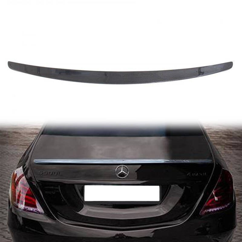 Spoiler lip portbagaj Mercedes-Benz S-Class W222 look carbon, tuning exterior sedan - PP-LT-204