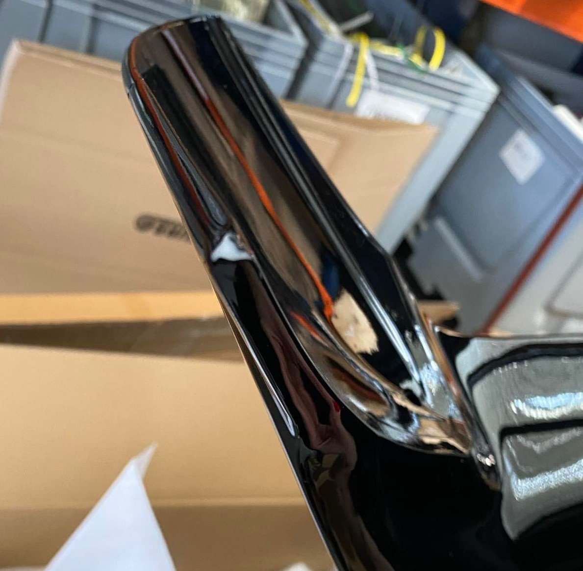 Spoiler portbagaj Volkswagen Golf 8, negru lucios (Gloss Black), tuning exterior - OT-0084