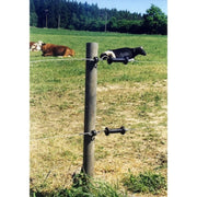Stalp din plastic reciclat pentru gard electric NEXON, profil patrat – 175cm